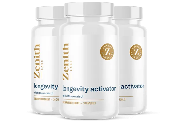 longevity activator 3 bottles
